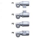 MOTORIDUTTORE 0,25KW I:52 27,5RPM 230-400V 50HZ  II