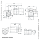 MOTORIDUTTORE FLENDER 0,25KW I:60 23,8RPM 230-400V 50HZ III