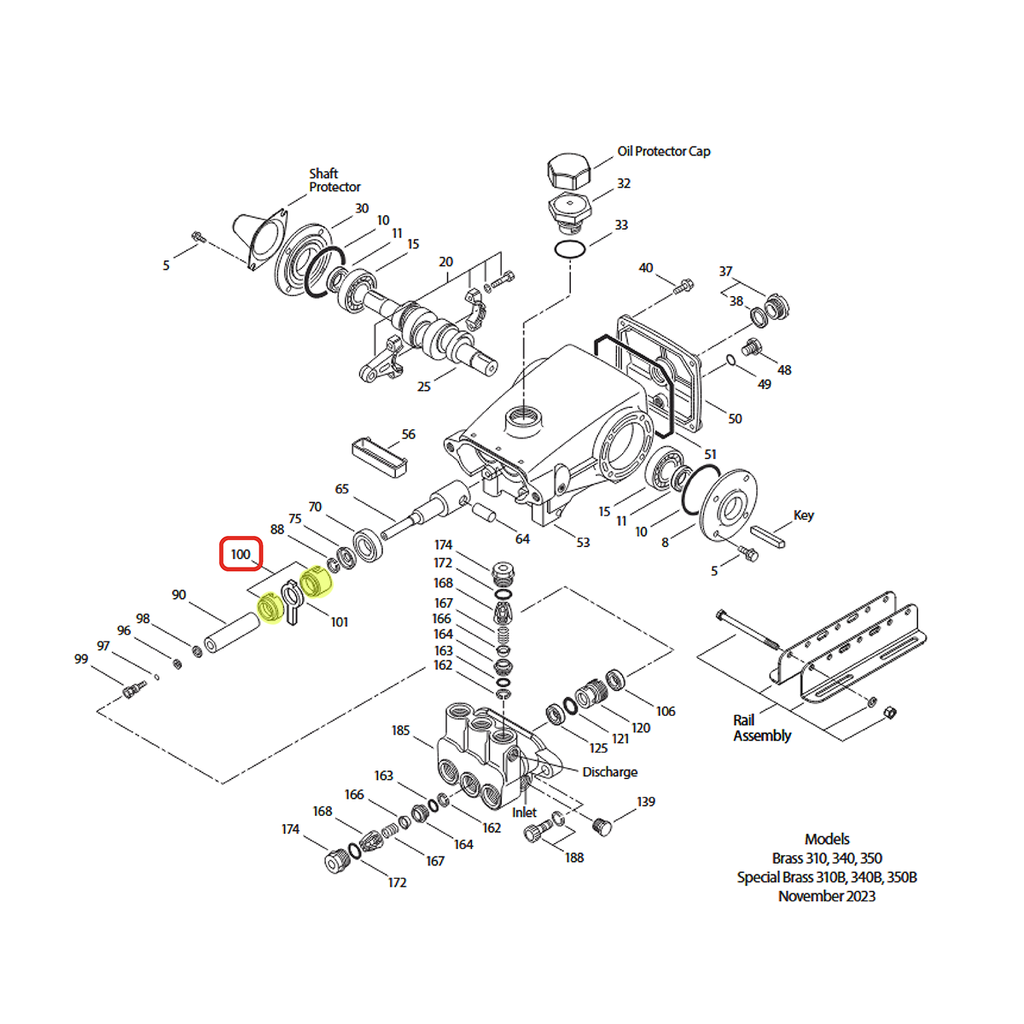 FERMO GUARNIZIONE CAT [KIT 45688]  II