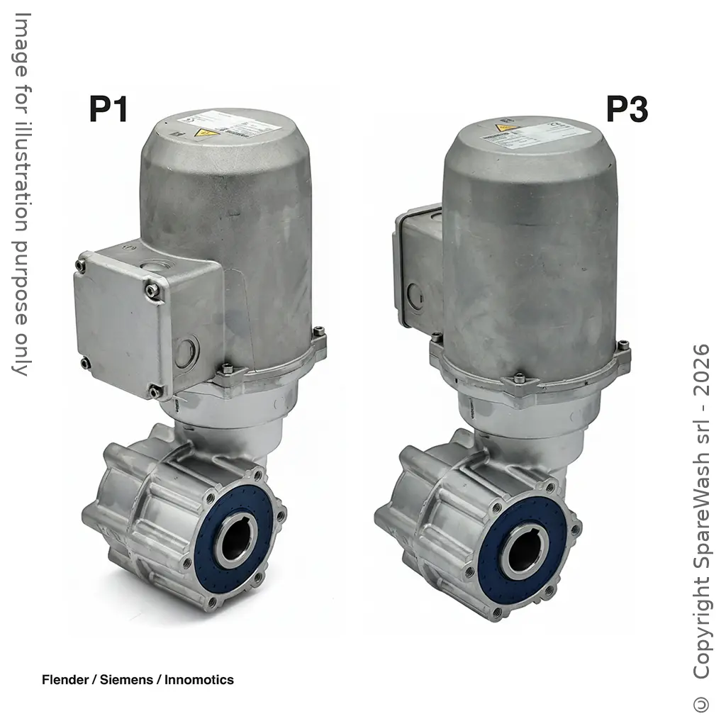 MOTORIDUTTORE CON FRENO FLENDER 0,75KW I:52 26,9RPM 230-400V 50HZ  II