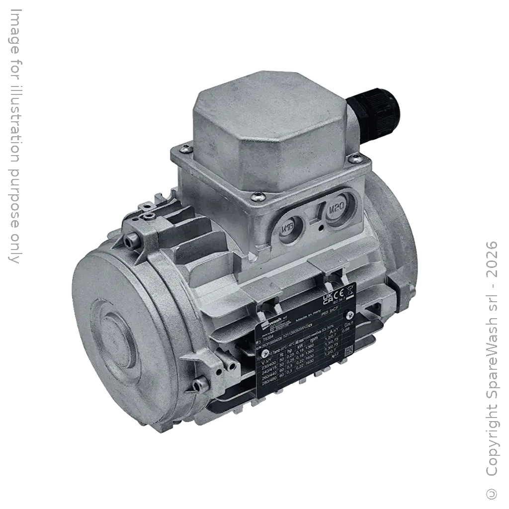 MOTORE 0,18KW 63G B14 4P 230-400V 50/60HZ IP65 SV