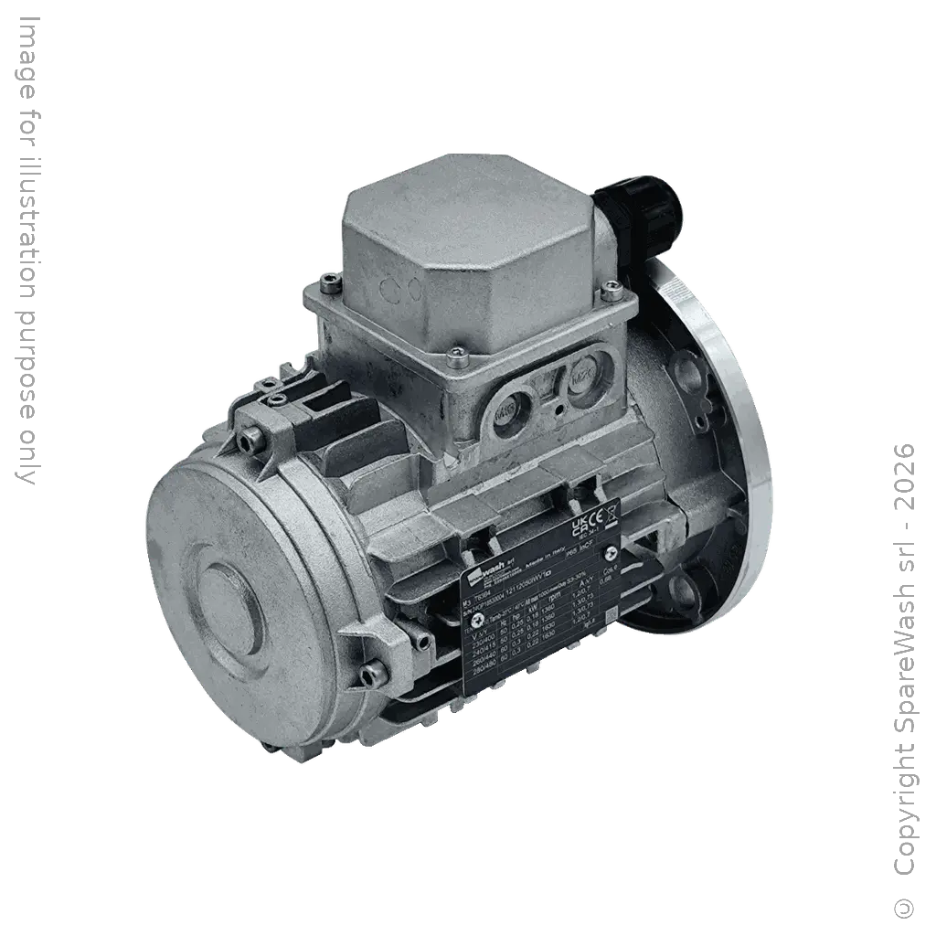 MOTORE 0,18KW 63G B5 4P 230-400V 50/60HZ IP65 SV