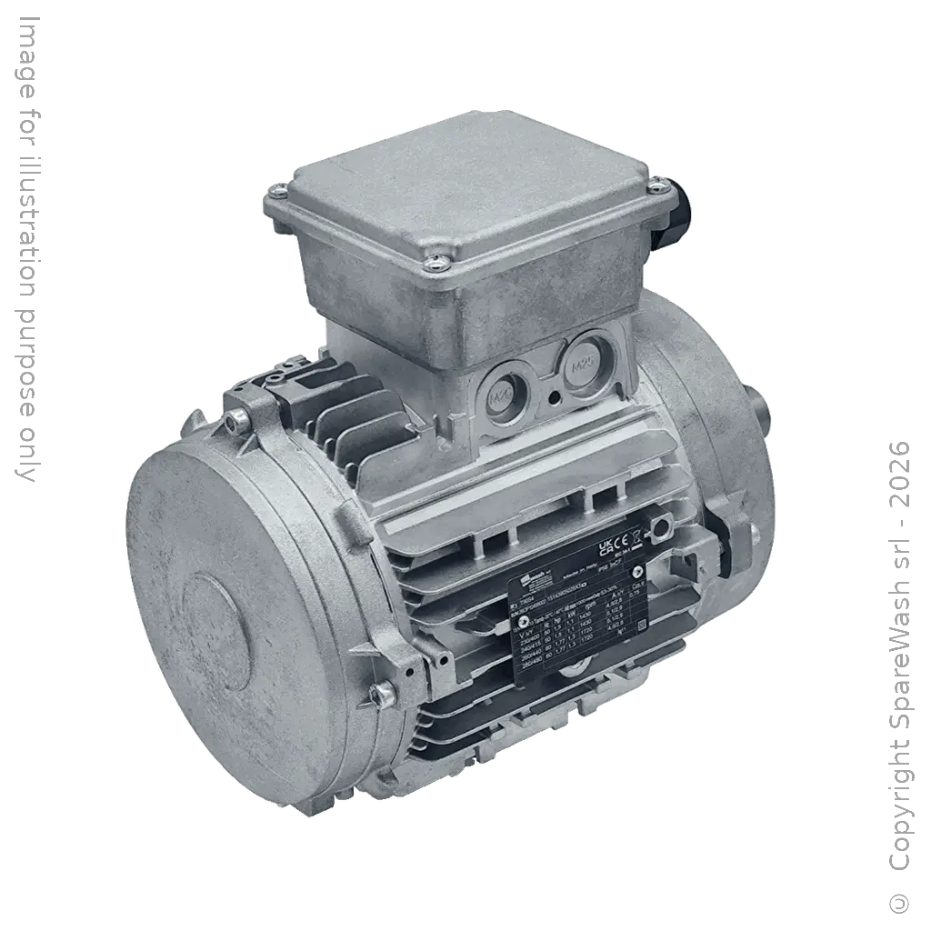 MOTORE 1,1KW 90G B14 4P 230-400V 50-60HZ IP56 SV