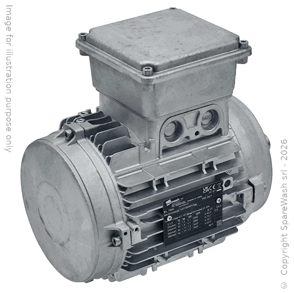 MOTORE 1,1KW 80G B14 2P 230-400V 50/60HZ IP65 SV