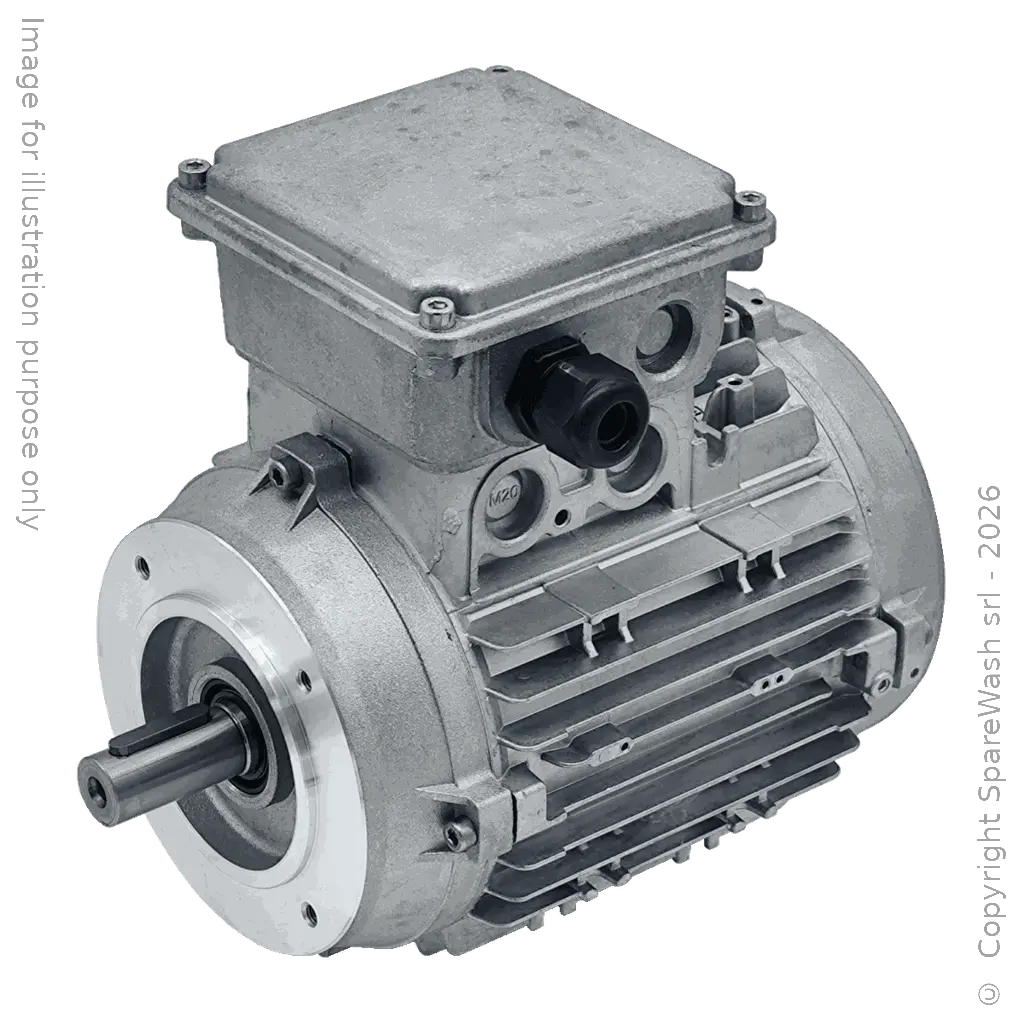 MOTORE 1,1KW 80G B14 2P 230-400V 50HZ IP65 SV