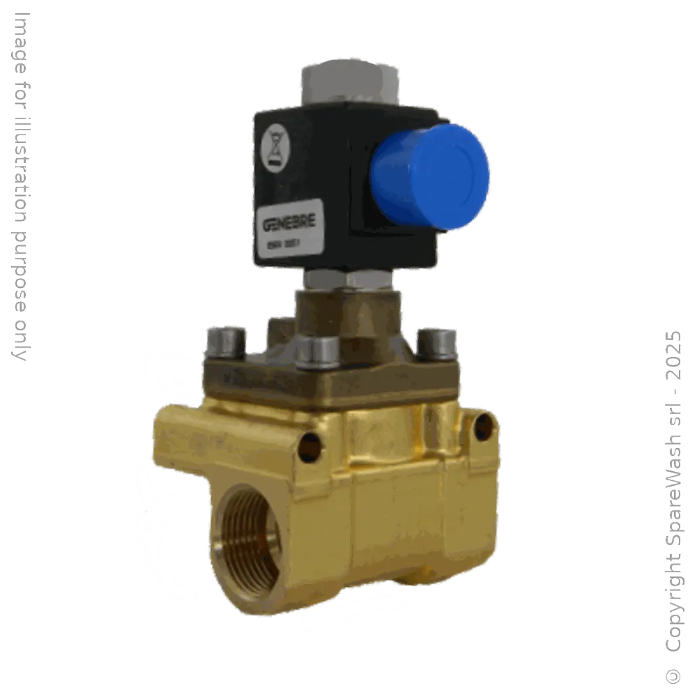 ELETTROVALVOLA MODULARE ALTA PRESSIONE 2/2 G3/4 + G1/2 24VAC NC 100BAR