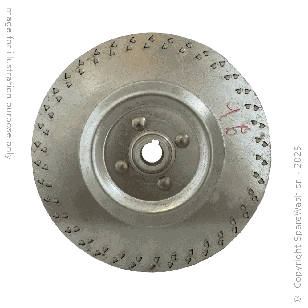 GIRANTE SINISTRA D250 H100 - ALBERO MOTORE D24