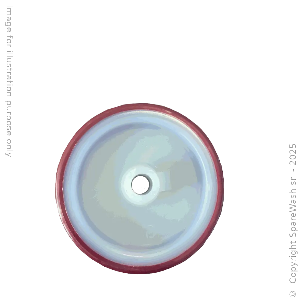AQ-IL04005310 - RUOTA D.100x30 MOZZO 12x40 POLIAMMIDE+POLIURETANO