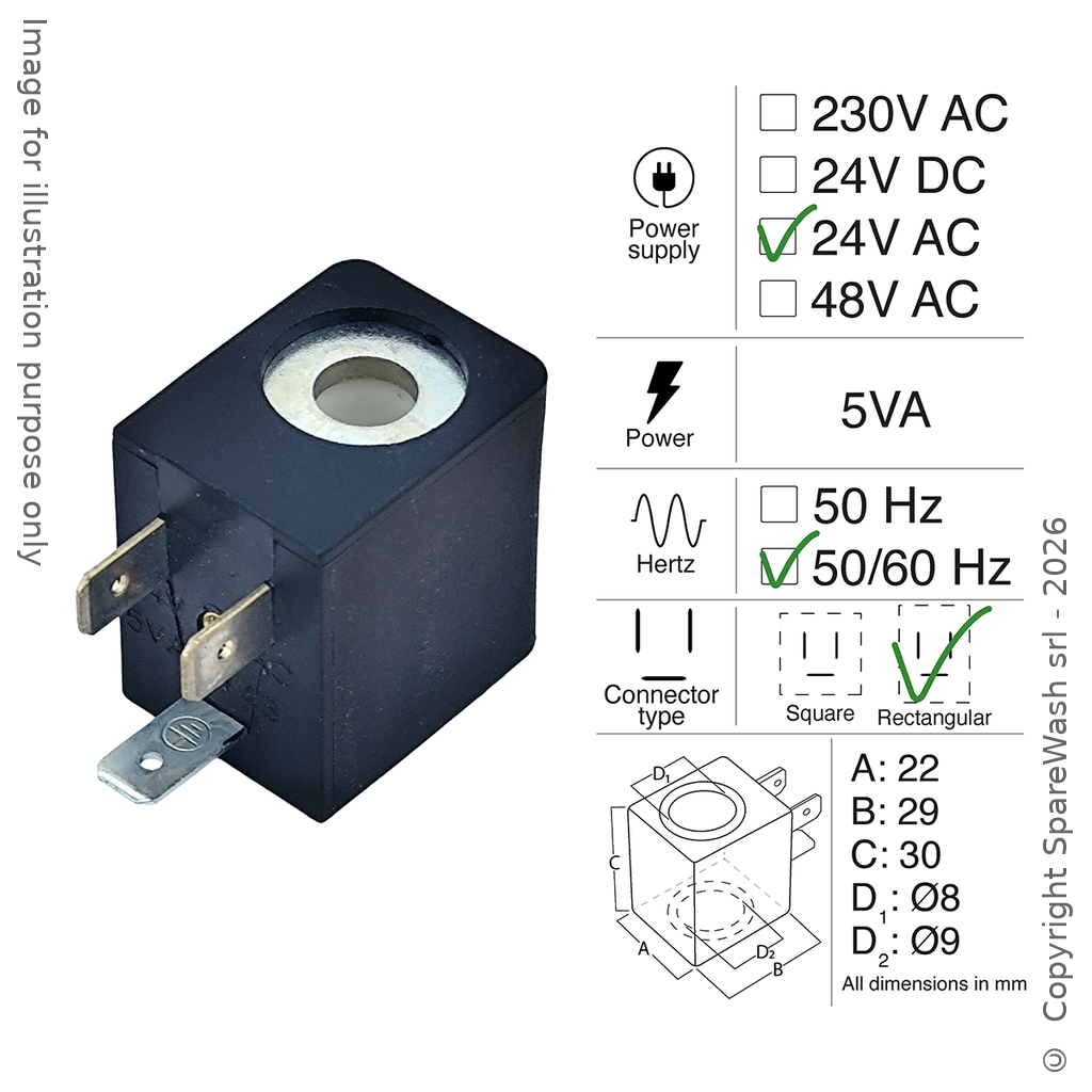 SPULE 24VAC