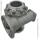 [20100599] WORM GEARBOX TRAMEC KC 63P I:15 P80B14 CUSTOM MADE SHAFT