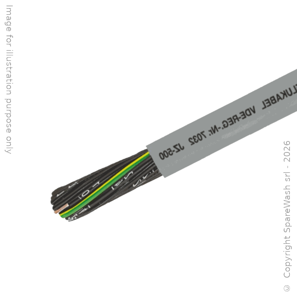 [10700068] CÂBLE DE POSE MOBILE 25X1 PVC