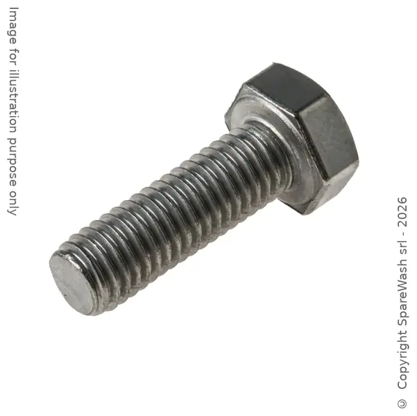 SECHSKANTSCHRAUBE M8X20 ELDELSTAHL