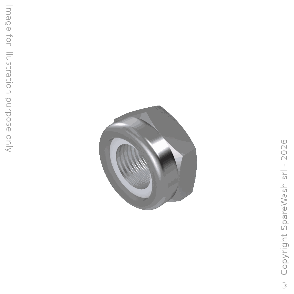 DADO AUTOBLOCCANTE BASSO M8 INOX