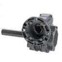 WORM GEARBOX VARVEL FRS 50 I:80 P71B14 CUSTOM MADE SHAFT