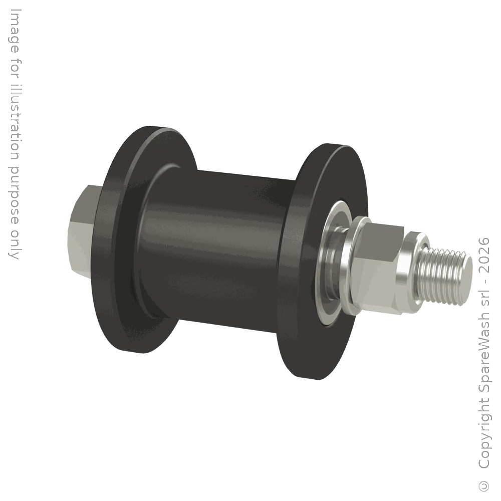 SIDE BRUSH CART WHEEL