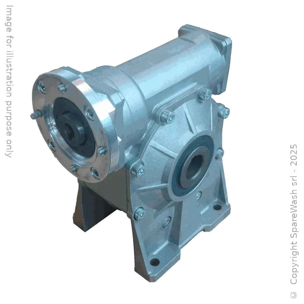 [20100735] WORM GEARBOX TRAMEC SFK 75 I:80 P71B14 HOLLOW SHAFT D28