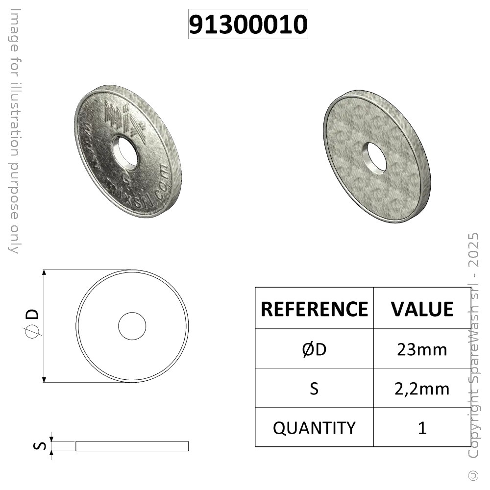 [91300010] TOKEN MIX D23 MODEL G