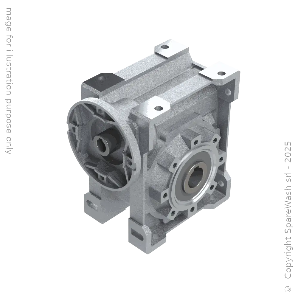 [20100766] WORM GEARBOX TRAMEC XC 63 I:50 P71B14 HOLLOW SHAFT D25