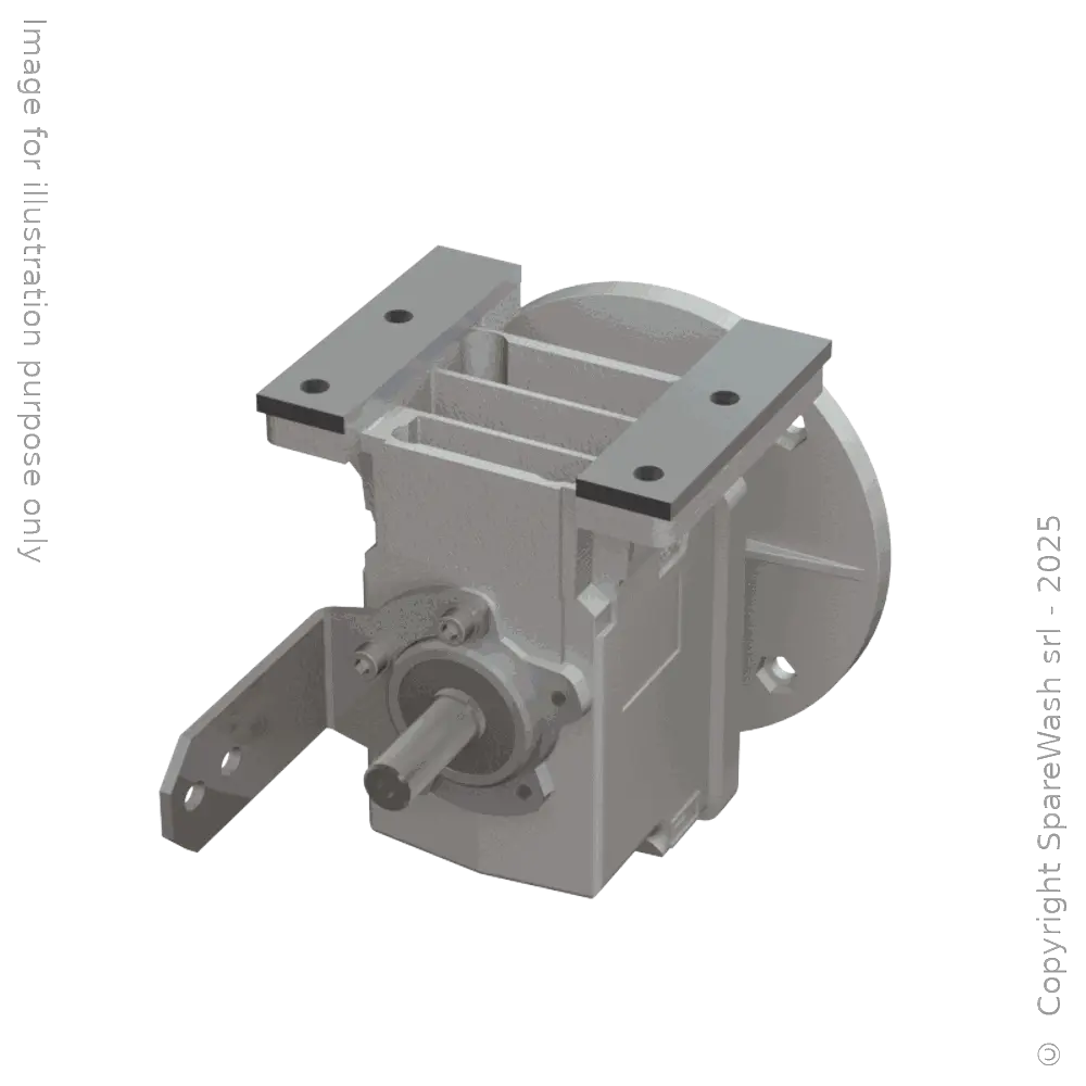 [20100773] CO-AXIAL GEARBOX TRANSTECNO CMG 002 I:12 P71B5 SHAFT D16