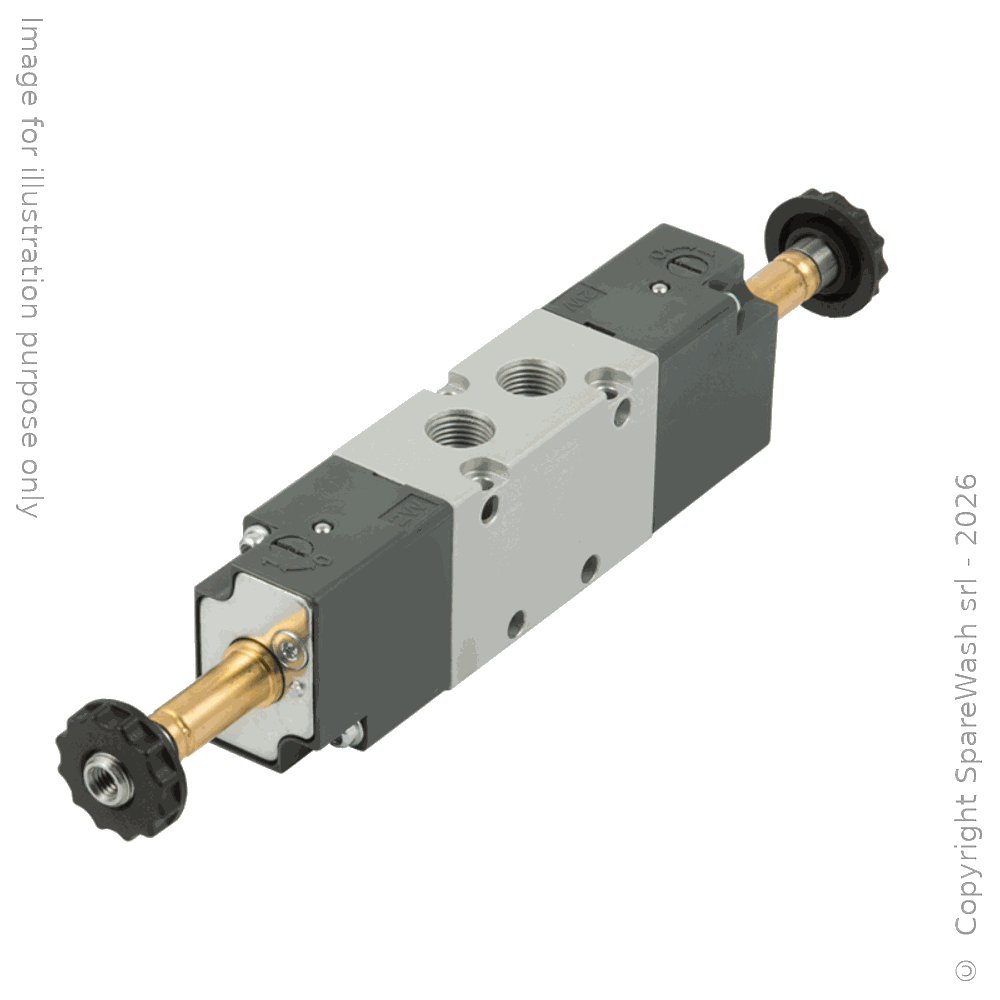 [70100143] ELETTROVALVOLA PNEUMATICA BISTABILE 5/2 G1/8