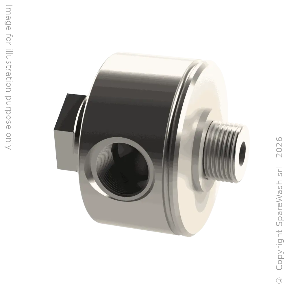 JUNTA GIRATORIA 90° G3/8M - G3/8H