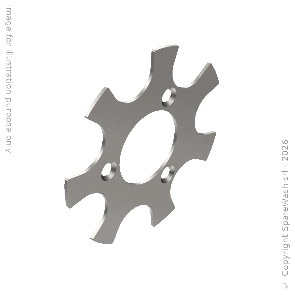 ENCODER GEAR 7 TOOTH