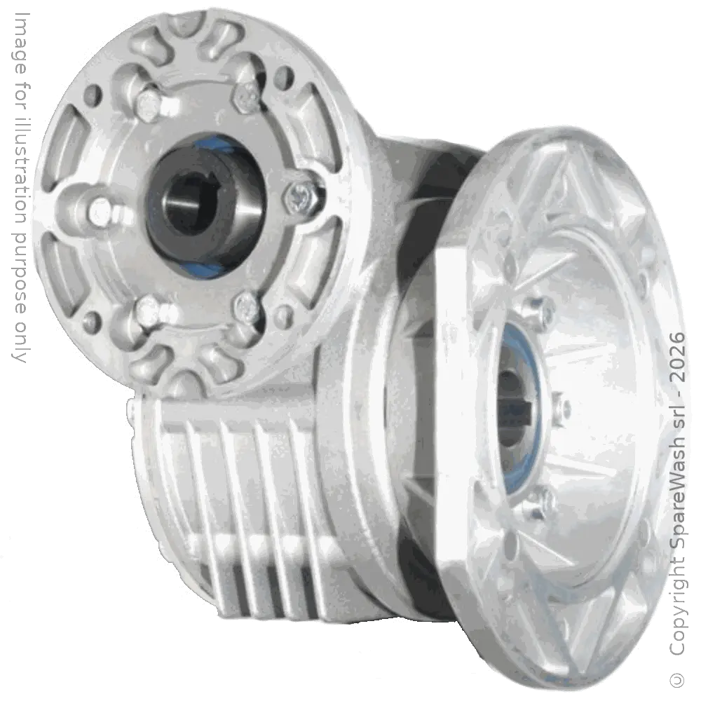 WORM GEARBOX POSSAMAI MV 63FC I:78 P80B14 HOLLOW SHAFT D28