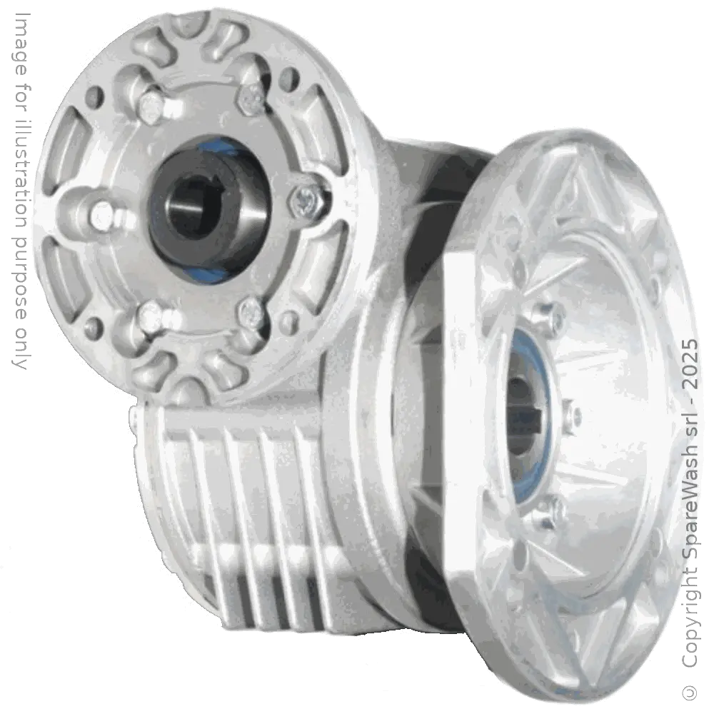 [20100780] WORM GEARBOX POSSAMAI MV 63FC I:78 P80B14 HOLLOW SHAFT D28