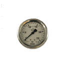 PRESSURE GAUGE WITH GLYCERINE D63 0-250BAR BACK MOUNT G1/4
