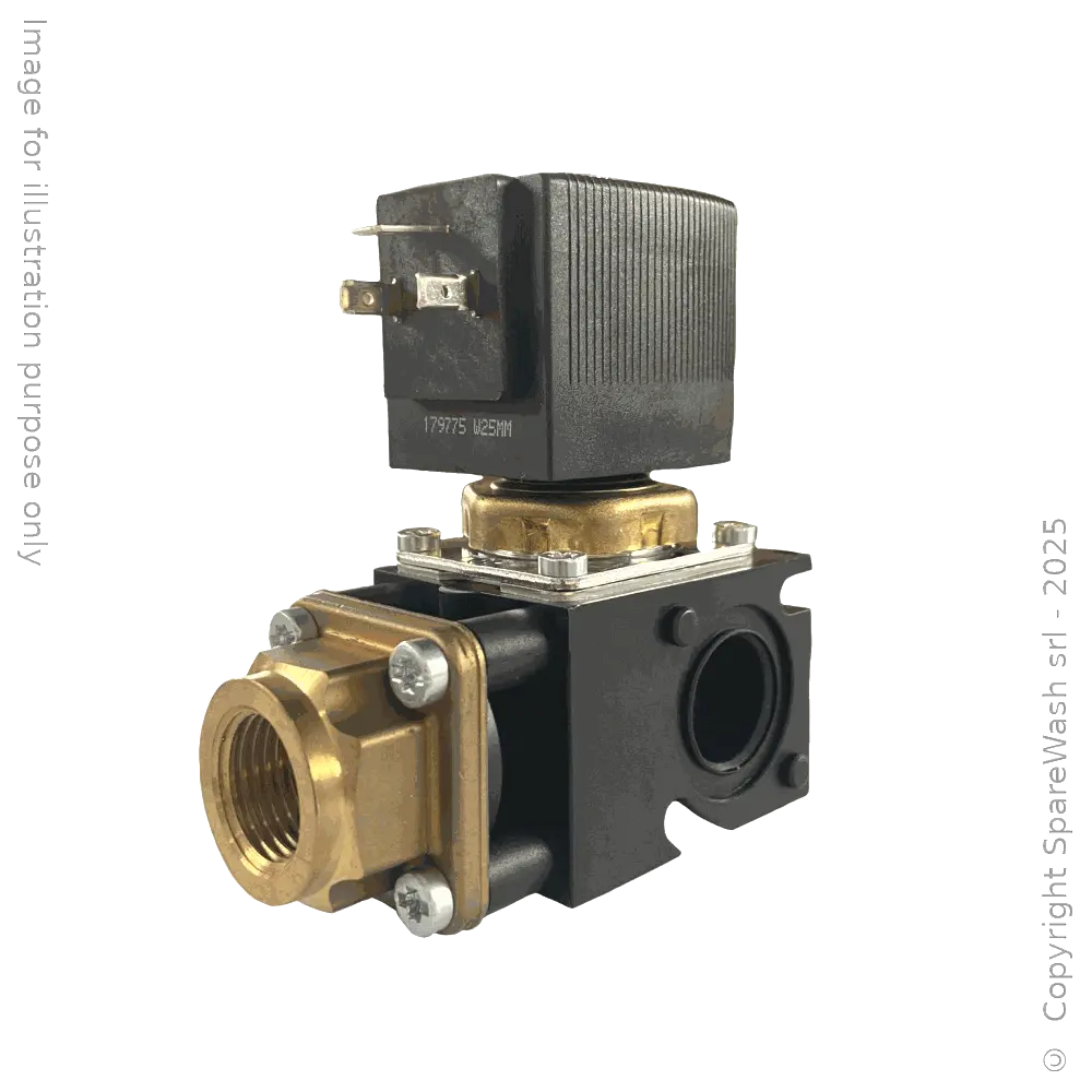 [60300256] MODULAR SOLENOID VALVE 2/2 G1/2 24VDC FKM NC