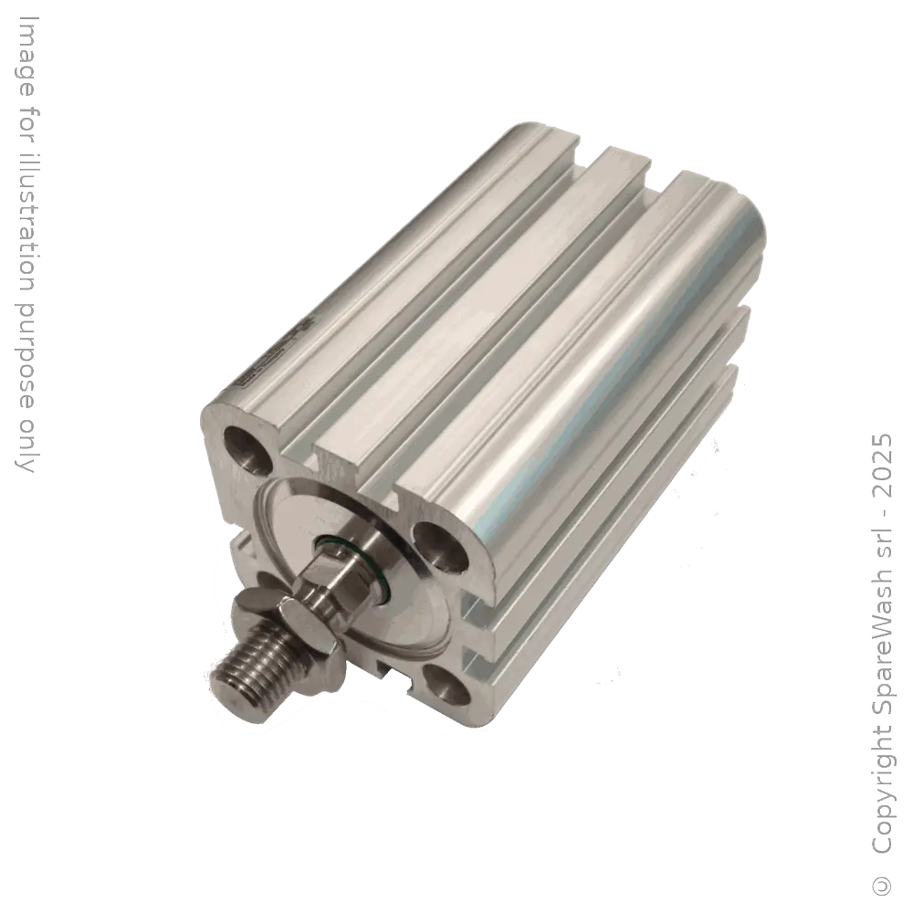 CILINDRO PNEUMATICO COMPATTO D32X35 STELO MASCHIO M10X1,25