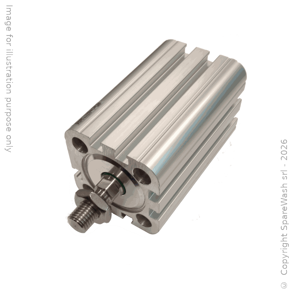 CYLINDRE PNEUMATIQUE COMPACT D32X35 TIGE MÂLE M10X1,25