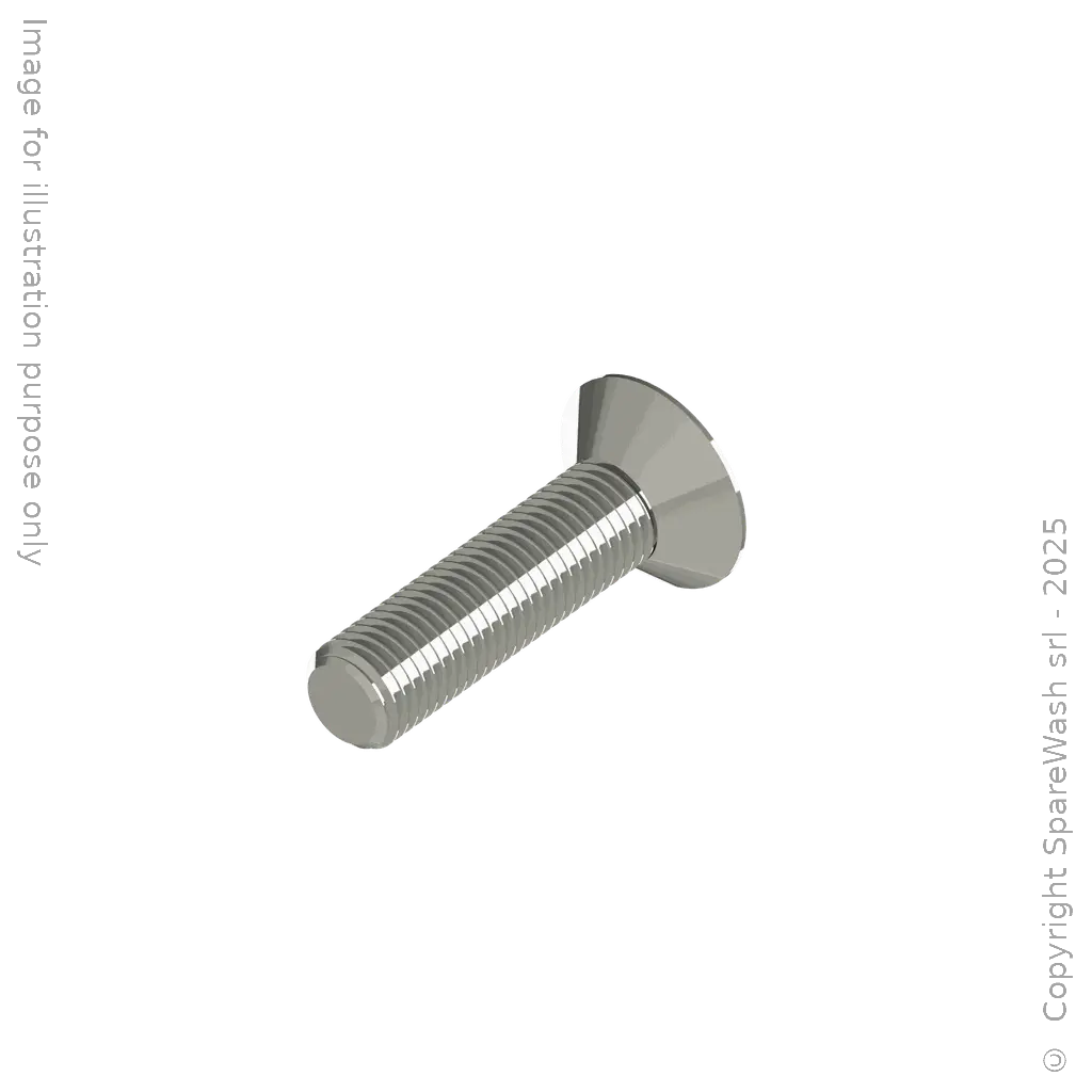 VIS À SIX PANS CREUX À TÊTE FRAISÉE M5X16 ACIER INOXYDABLE