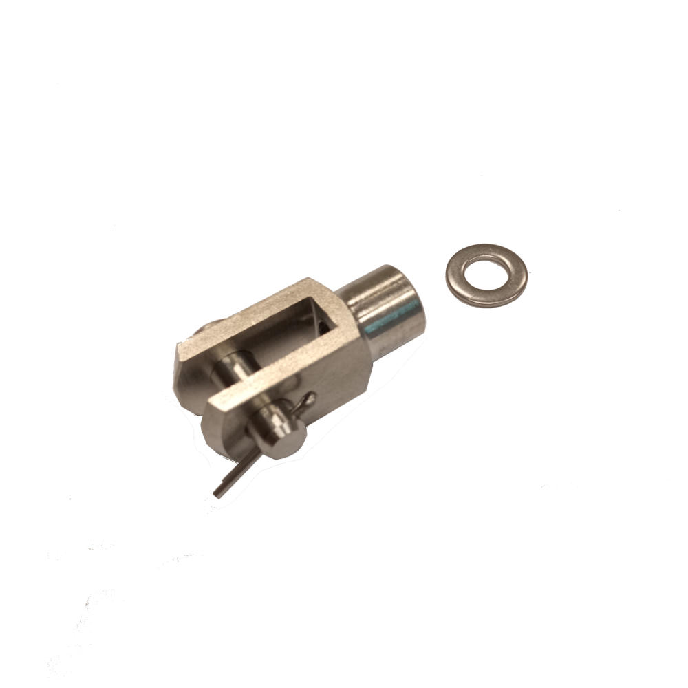 GABELKOPF M8 ELDELSTAHL