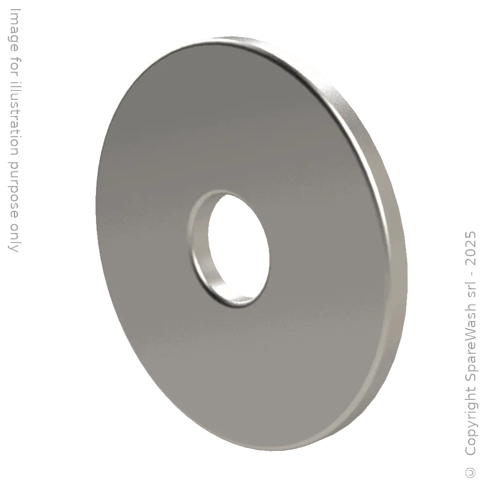 [90400445] GROßE UNTERLEGSCHEIBE D6X18X1,5 ELDELSTAHL