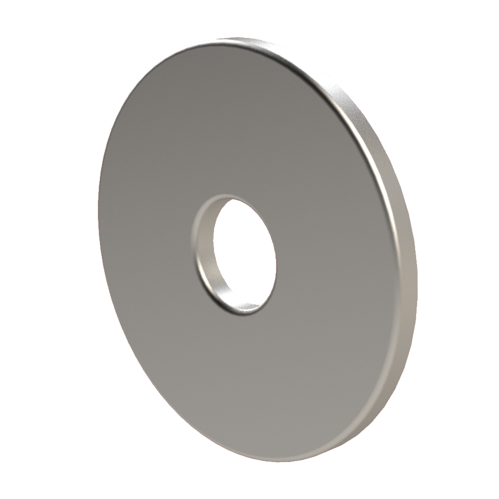 GROßE UNTERLEGSCHEIBE D5X15X1 ELDELSTAHL