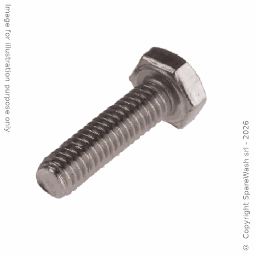 SECHSKANTSCHRAUBE M6X22 ELDELSTAHL