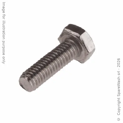 HEXAGON SCREW M6X18 STAINLESS STEEL