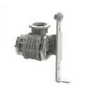 WORM GEARBOX STM RMI 70P I:10 P80B14 CUSTOM MADE SHAFT