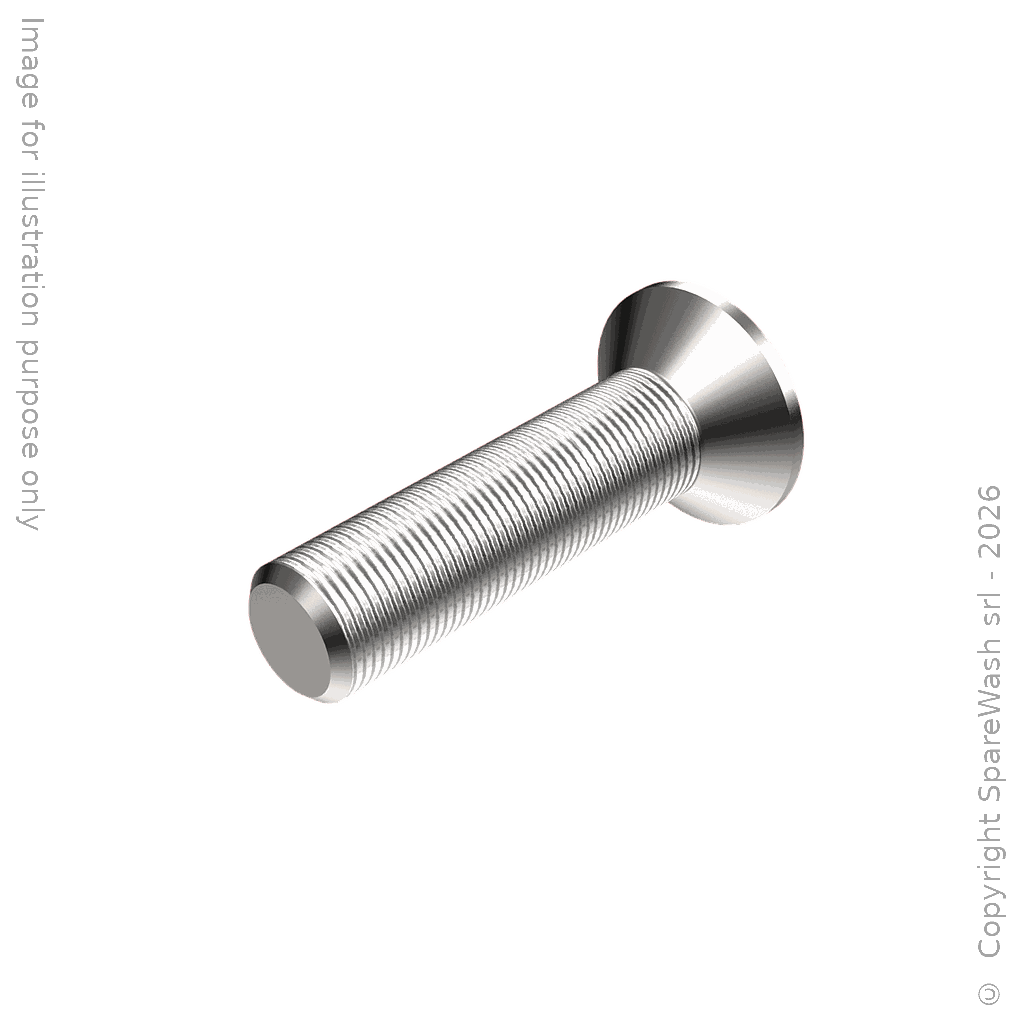 VIS À SIX PANS CREUX À TÊTE FRAISÉE M4X16 ACIER INOXYDABLE