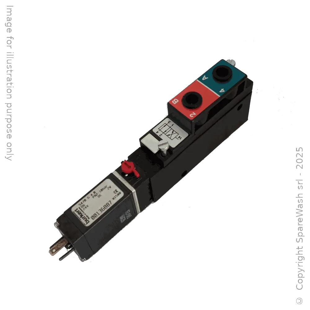 [70100167] ÉLECTROVANNE PNEUMATIQUE MODULAIRE MONOSTABLE 4/2 24VDC