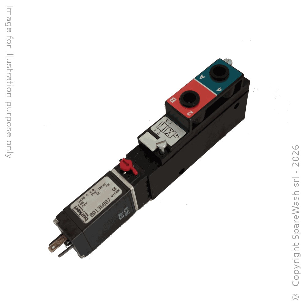 MODULAR PNEUMATIC SOLENOID VALVE MONOSTABLE 4/2 24VDC