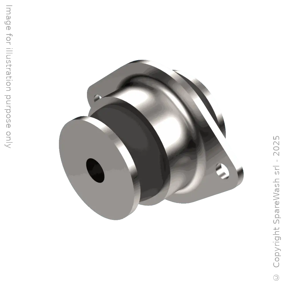 AE-TAMP20I - ANTIVIBRANTE A BOTTE B2 SH 35 INOX