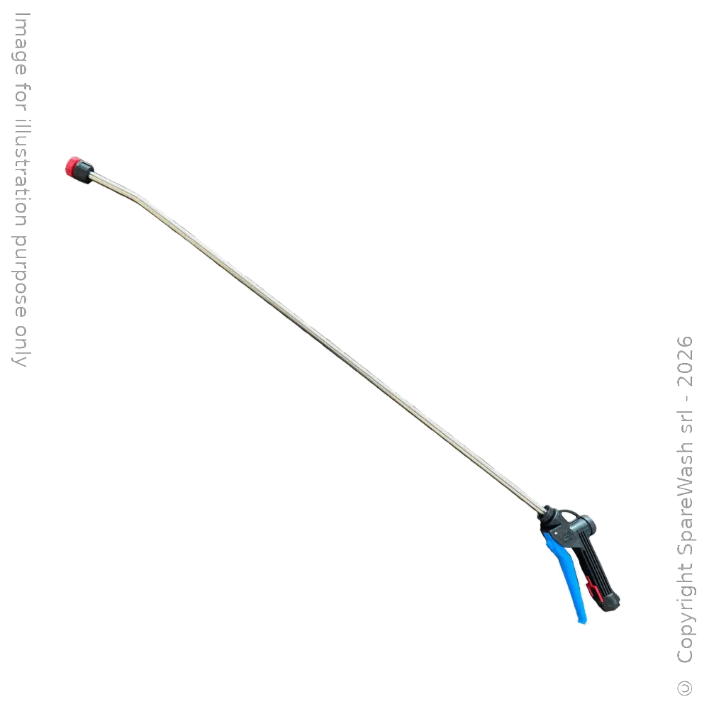 PISTOLA CON LEVA G1/4 + LANCIA NEBULIZZATORE L600