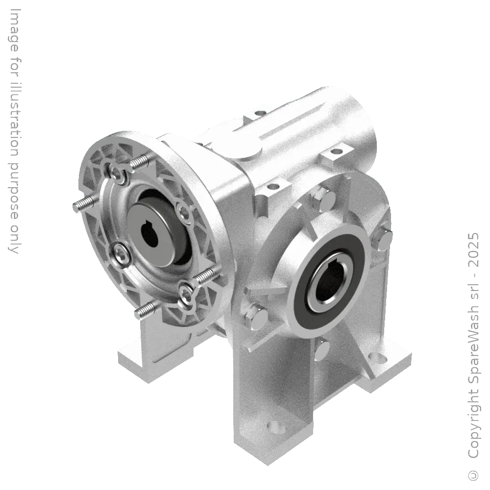 [20100803] RÉDUCTEUR Á VIS SANS FIN STM RMI 40S I:70 P63B14 ARBRE CREUX D19