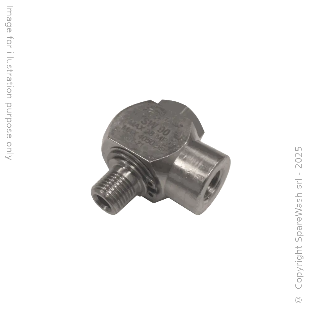 [61400085] GIUNTO GIREVOLE 90° G1/4M - G1/4F