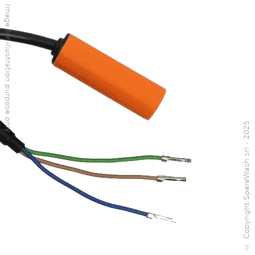 [10300015] SENSORE INDUTTIVO D18 L54 NO/NC - CAVO 10M - 8MM PNP/NPN 10/36VDC