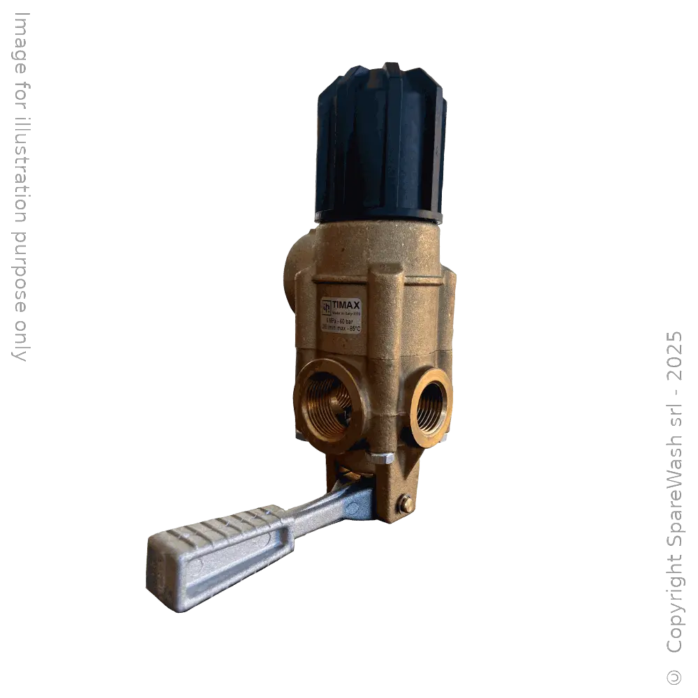 BY-PASS VALVE 60BAR 200L/M G3/4 TIMAX