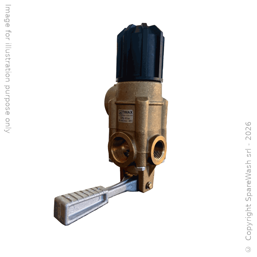 [61100015] BY-PASS VALVE 60BAR 200L/M G3/4 TIMAX