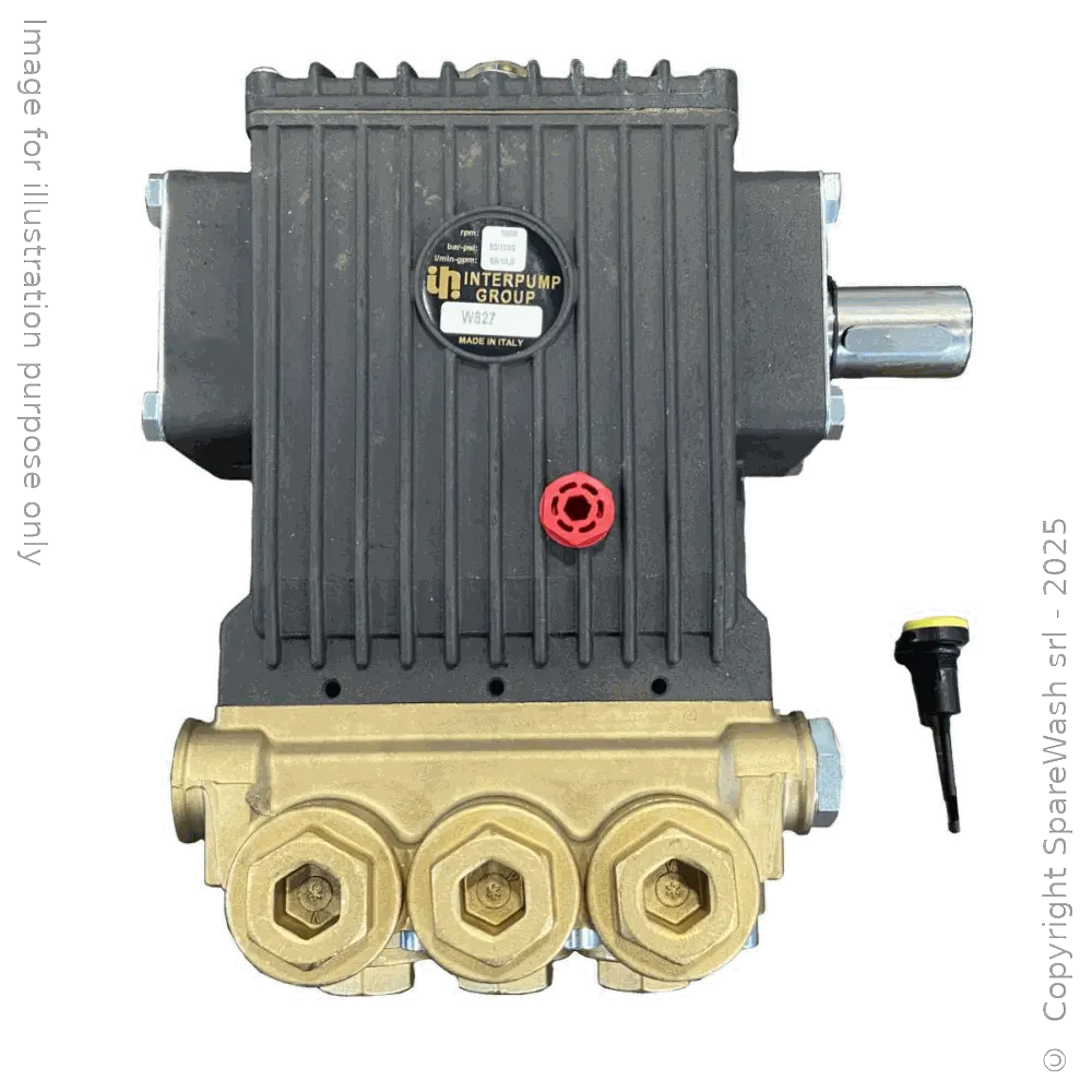 [60200020] HOCH DRUCK PUMPE INTERPUMP W 827 1000RPM 68L/M 82BAR